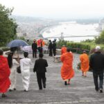 Partnerintézményünkön (MCU) keresztül egy közel 30 fős thai szerzetes delegációt fogadtunk Budapesten.